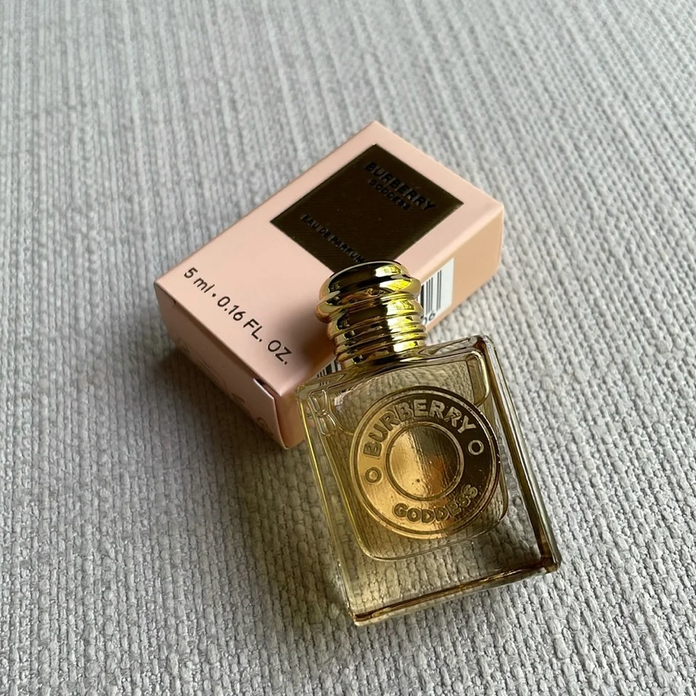 BURBERRY goddess fragrance collectible miniature 5ml fragrance